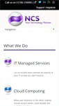 Mobile Screenshot of ncs-support.co.uk
